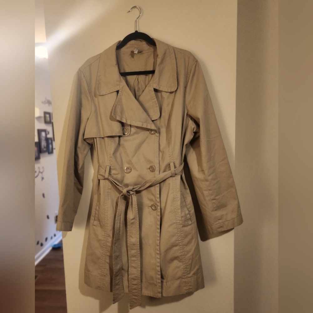 Women's Old Navy Khaki Coat XL